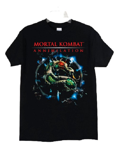 Poleras Mortal Kombat Annihila Video Juego Serie Poleradicto