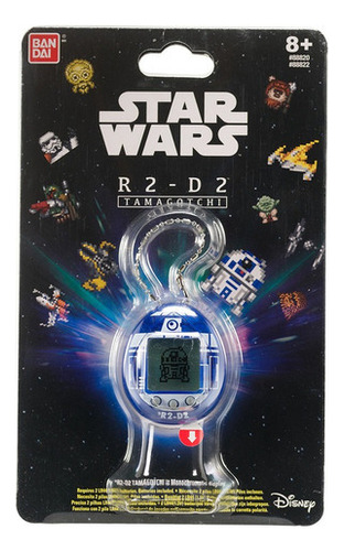 Mascota Virtual Tamagotchi Star Wars Holograma Para Niños Color Azul