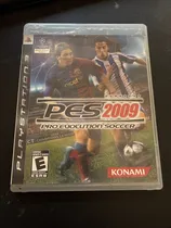 Comprar Pes 2009 Ps3 Pro Evolution Soccer Ficha Física Original