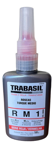 Trabasil Rm1 Roscas Torque Medio Serie Roja 50g