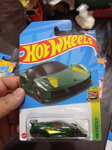 Hot Wheels 2022 Lotus Evija Verde Caja N 