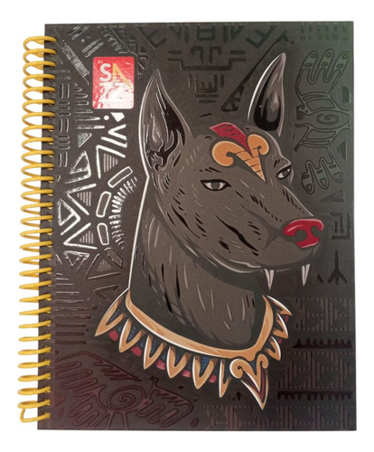 Cuaderno O Libreta Profesional Pasta Dura 100h Sazz 6pzas Cuadro Grande C7