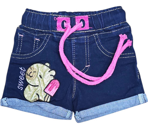 Short Mezclilla Keyli Para Niña