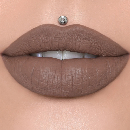 Mini Velour Liquid Lipstick Tea Bag Jeffree Star Cosmetics Acabado Mate Color Nude