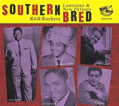 Cd Southern Bred 19 Louisiana New Orleans R And B Rockers..