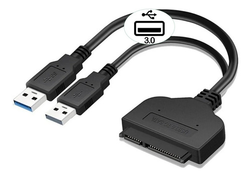 Adaptador Usb 3.0 A Sata 2.5 Disco Rígido Y Ssd Chico Pcreg