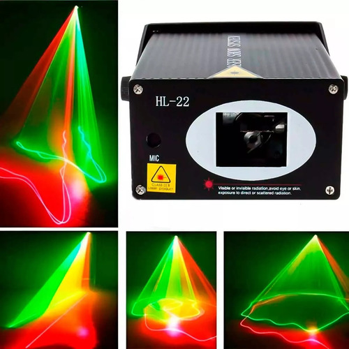 Laser Show System Luces Led Holográfico Hl-22b