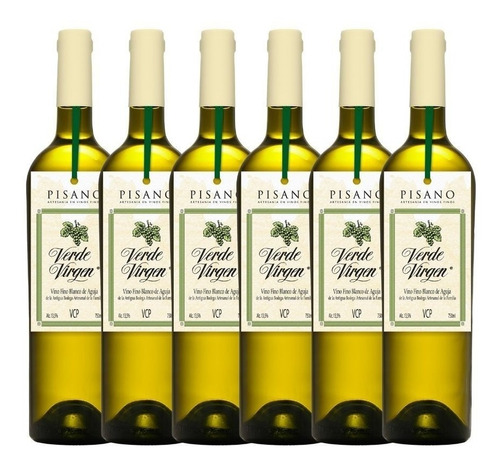 Vino Pisano Verde Virgen Promo X 6