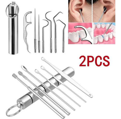 Kit De Hilo Dental Portátil - As described a $14812