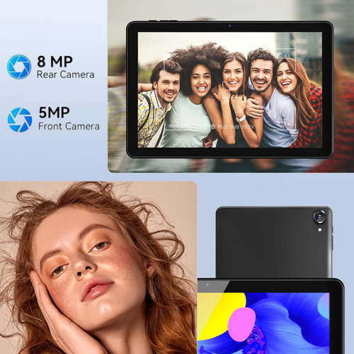 Tablet Rebecco Android 14 Octa-core De 10 Pulgadas, 10 Gb/12