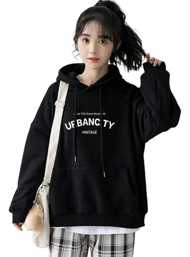 Sudaderas Mujer Baratas Manga Larga Suelta Sudadera Mujer Capucha