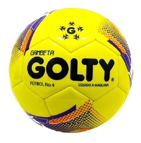 Balon De Futbol Golty #4 Gambeta T658531a - Amarillo