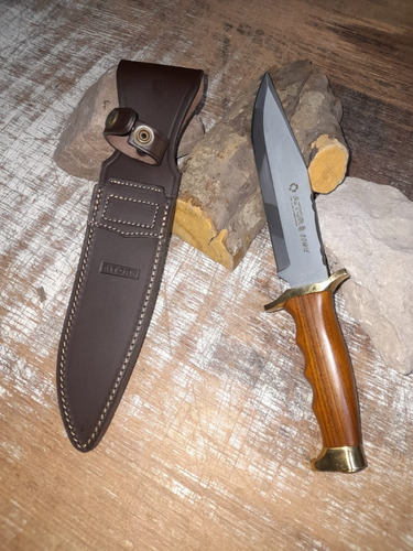 Imagen 2 de 6 de Cuchillo Aitor Bowie Junior Hoja 18.5cm Mango Madera Olivo.