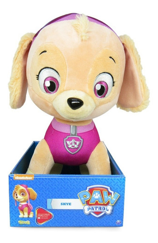 Imagem 2 de 8 de Pelúcia Skye 30cm - Sunny - Patrulha Canina - Paw Patrol