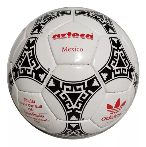 Balón México adidas Azteca Copa Mundial 1986 Vivos Rojo