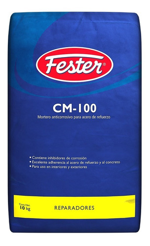 Fester Cm-100 Mortero Anticorrosivo 10k