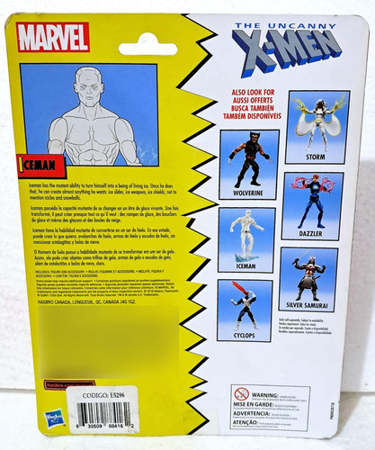 Marvel Legends Series X Men Iceman (Usado)