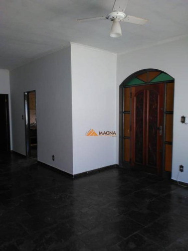 Casa Com 3 Dormitórios Para Alugar, 123 M² Por R$ 1.600,00/mês - Vila Monte Alegre - Ribeirão Preto/sp - Ca2467
