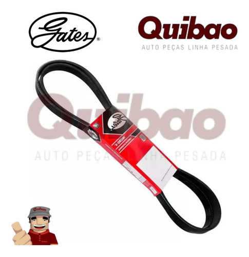 Correia Para Mb Accelo Atego 904 906 926 8pk1370 Gates