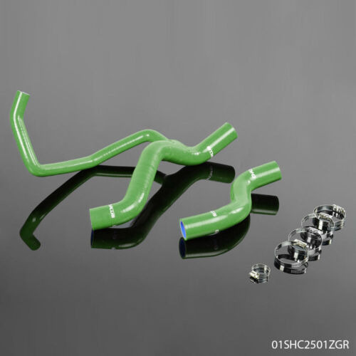 Fit For 1993-1999 Fiat Puntogt 1.4gt Green Silicone Radi Oab