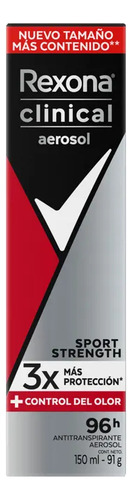 Antitranspirante Rexona Clinical Sport Strenght 150 Ml