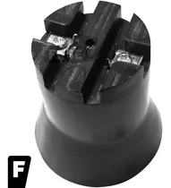 Comprar Portalámpara Conexión Rápida Guirnalda Pack X100 Rosca E27 Color Negro