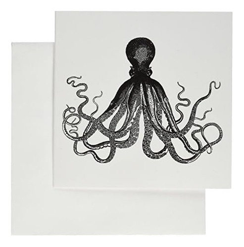 Octopus Greeting Cards, Set Of 12 (gc_195682_2)