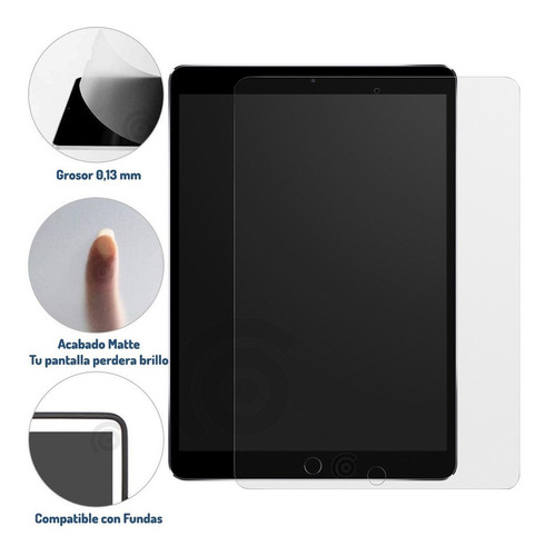 Imagen 3 de 5 de Lamina Paperlike Sensacion Papel Samsung Galaxy Tab S6 Lite