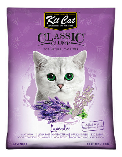 Kit Cat Classic Clump 7kg Aroma Lavanda