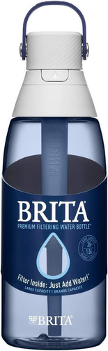 Brita Botella De Plástico Con Filtro De Agua, 36 Onzas, Ciel