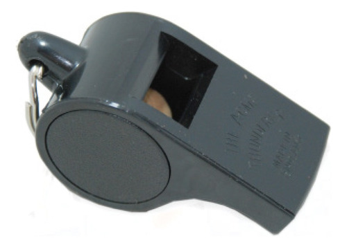 Silbato Tránsito Marca Acme 60mm Plastico No.558 Color Negro