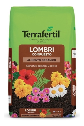  Terra Fértil Lombri compuesto 50L 