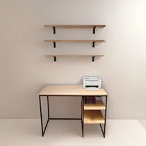 Comprar Escritorios En Hierro Y Madera Estilo Industrial