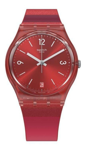 Reloj Swatch Unisex Ruberalda Gr406 Silicona Sumergible