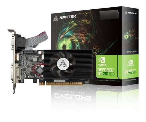 Tarjeta De Video Arktek Pci-e Geforce G210 1gb Ddr3