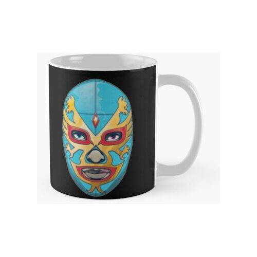 Taza Feel-ink Dos Caras Lucha Libre Mexican Wrestler Legend 