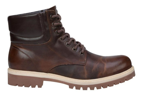 Bota Botin Hombre Casual Tipo Leñador Agujeta 6531 Ms