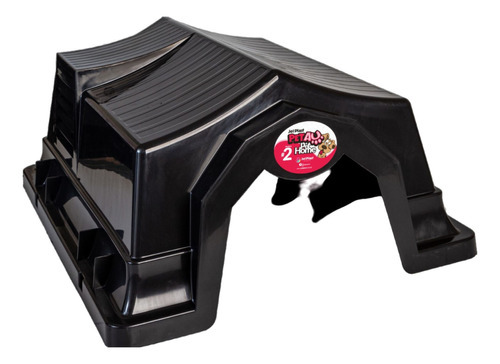Casinha Cachorro Pequeno Porte N.2 Animais Domésticos Black