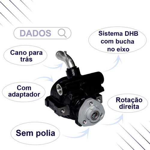 Bomba Direção Hidráulica Gol G5/g6 2013 2014 2015