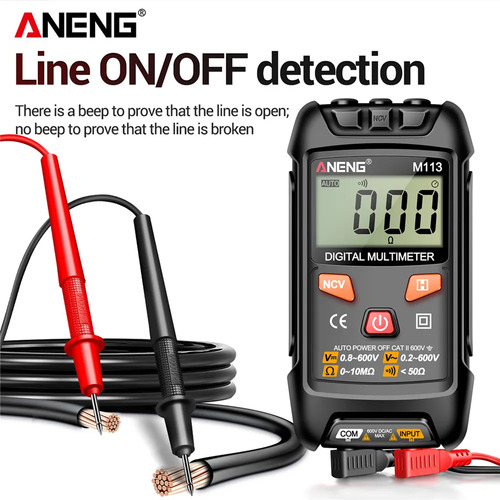 Instrumentos De Medición Digitales Con Minimultímetro Aneng