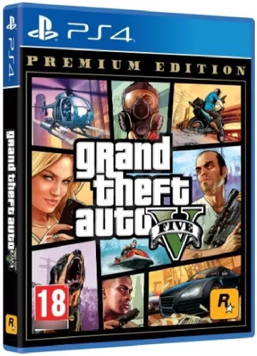 Gta 5 Premium Edition Ps4 Mídia Física Lacrado Original Novo em