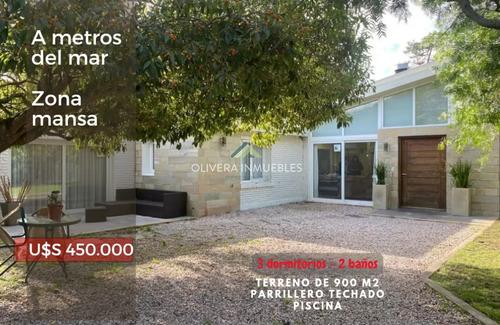 Casa En Venta A 2 Cuadras De La Playa Mansa. 