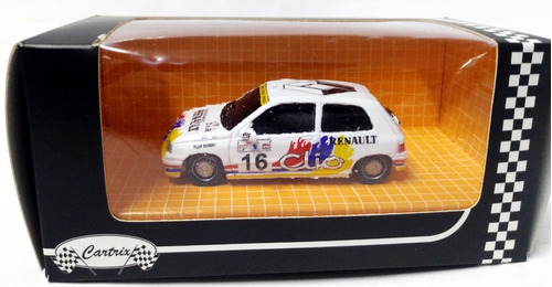 Renault Clio Raies Rally 1995 - 1/43 Cartrix No Rueda