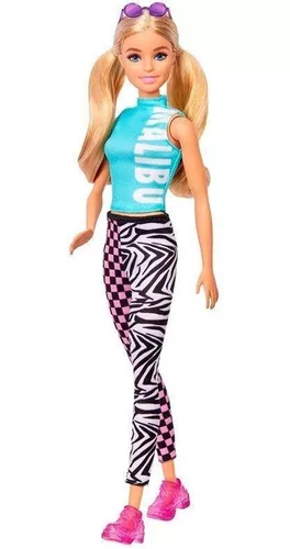 Boneca Barbie Fashionista 155 Grb47 Mattel Original 2021