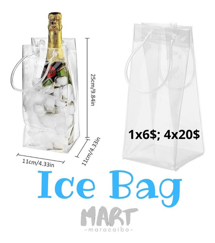 Icebagmart. Icebag Para Llevar Tu Vino O Prosecco Con Hielo.