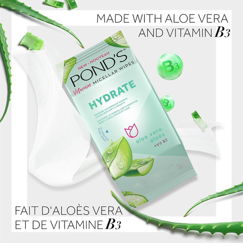 Toallitas Desmaquillantes Micelares Vitaminadas Pond's Pa...