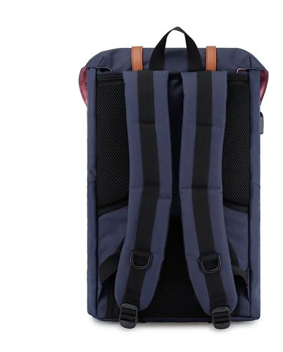 Imagen 5 de 9 de Mochila Himawari Okta 21 Litros Con Usb