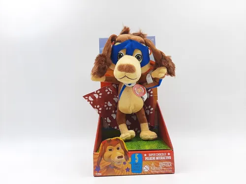 Perro chocolo peluche interactivo hotsell
