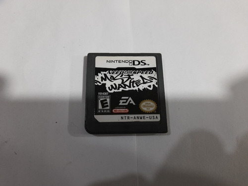 Need For Speed Most Wanted Para Nintendo Ds Solo Tarjeta