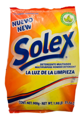 Detergente Multiusos En Polvo 900 G + Biodegradable